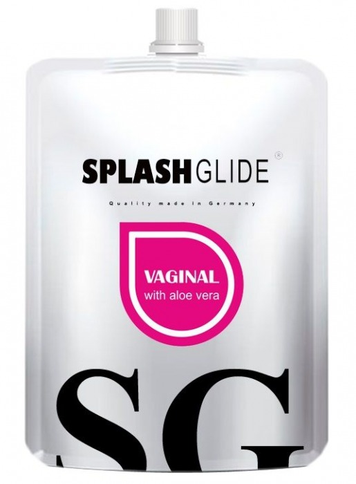 Ухаживающий лубрикант на водной основе Splashglide Vaginal With Aloe Vera - 100 мл. - Splashglide - купить с доставкой в Твери
