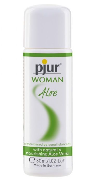 Лубрикант на водной основе pjur WOMAN Aloe - 30 мл. - Pjur - купить с доставкой в Твери