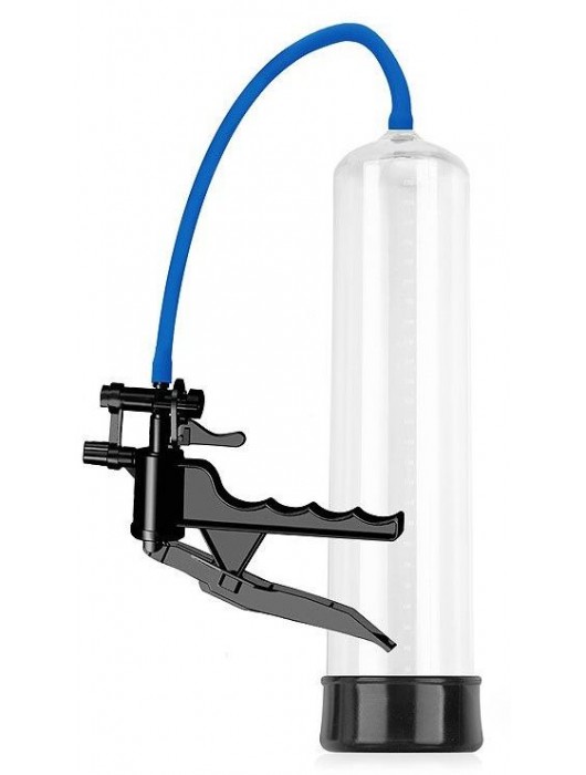 Прозрачная вакуумная помпа Sex Expert с ручным насосом - Sex Expert - в Твери купить с доставкой