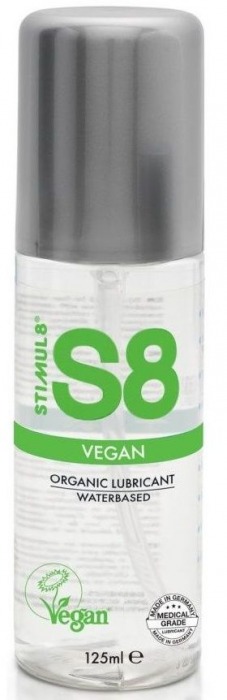Веганский лубрикант на водной основе S8 Vegan Lube - 125 мл. - Stimul8 - купить с доставкой в Твери