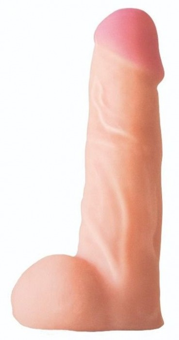 Телесная насадка на Harness с коннектором BLACK LINE - 17 см. - LOVETOY (А-Полимер) - купить с доставкой в Твери