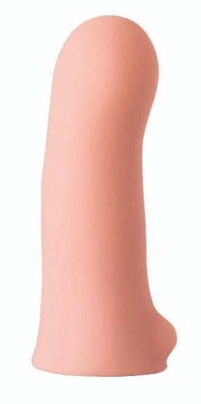 Телесная насадка на Harness с коннектором RED LINE - 13 см. - LOVETOY (А-Полимер) - купить с доставкой в Твери