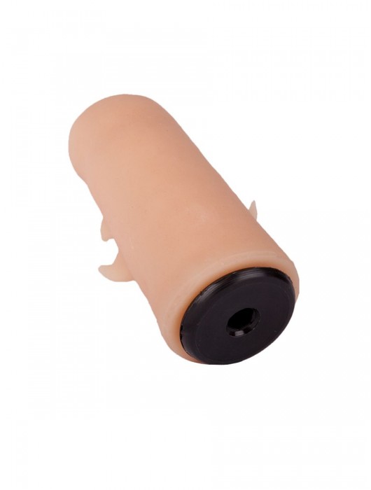 Черный пояс-трусики с двумя насадками  Экзотик-Sara  - 16,5 и 11 см. - LOVETOY (А-Полимер) - купить с доставкой в Твери