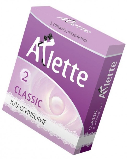 Классические презервативы Arlette Classic - 3 шт. - Arlette - купить с доставкой в Твери