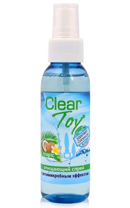 Очищающий спрей для игрушек CLEAR TOY Tropic - 100 мл. - Биоритм - купить с доставкой в Твери