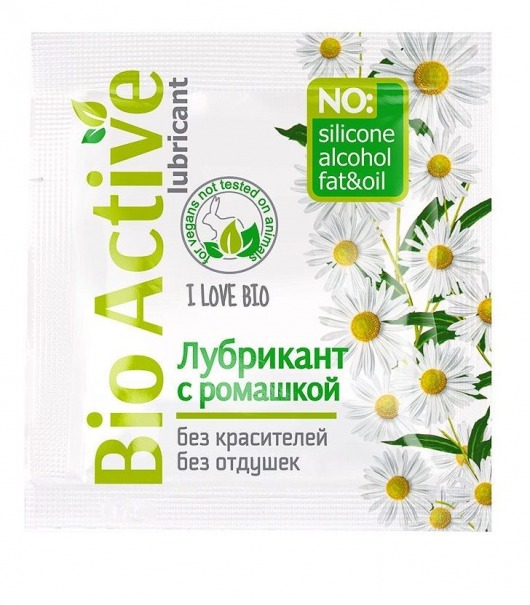 Пробник лубриканта на водной основе Bio Active - 3 гр. - Биоритм - купить с доставкой в Твери
