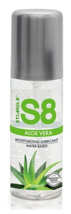 Лубрикант на водной основе S8 Aloe Vera Lube - 125 мл. - Stimul8 - купить с доставкой в Твери