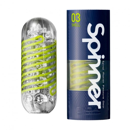 Мастурбатор SPINNER Shell - Tenga - в Твери купить с доставкой