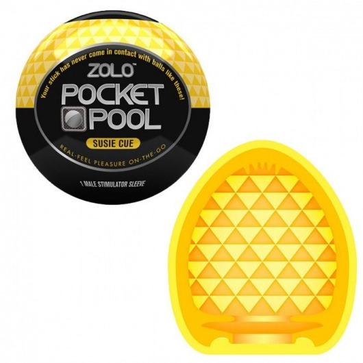 Эластичный мастурбатор Zolo Susie Cue - Zolo - в Твери купить с доставкой