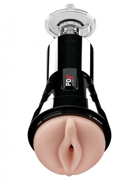 Телесный вибромастурбатор-вагина Cock Compressor Vibrating Stroker - Pipedream - в Твери купить с доставкой