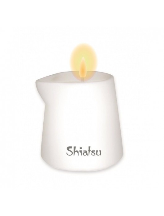 Массажная свеча с ароматом пачули - 130 гр. - Shiatsu - купить с доставкой в Твери