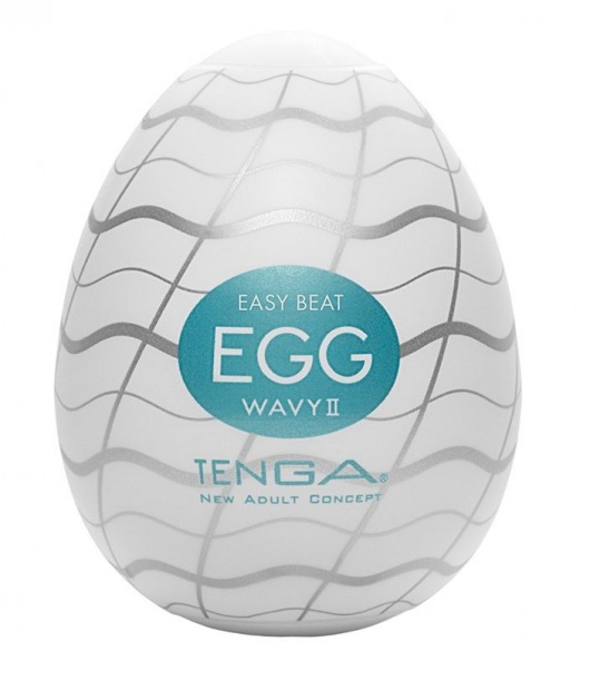 Мастурбатор-яйцо EGG Wavy II - Tenga - в Твери купить с доставкой