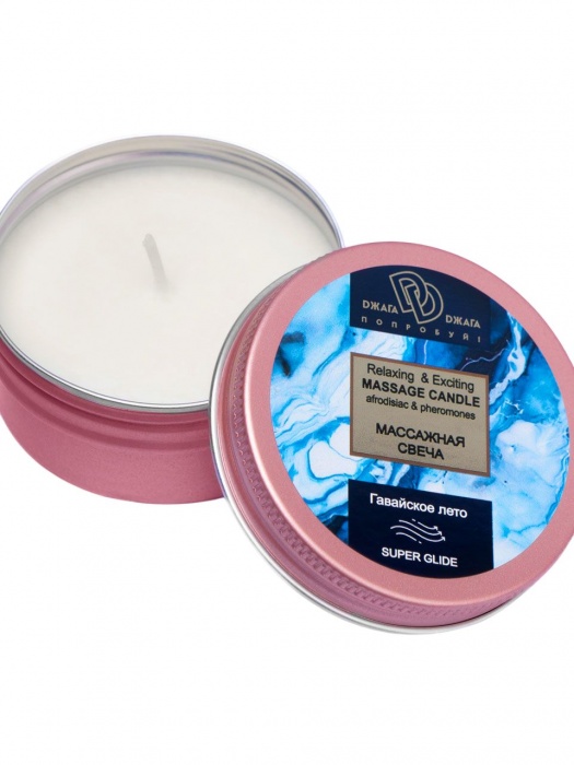 Массажная свеча  Гавайское лето - БиоМед - купить с доставкой в Твери