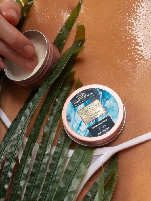 Массажная свеча  Гавайское лето - БиоМед - купить с доставкой в Твери