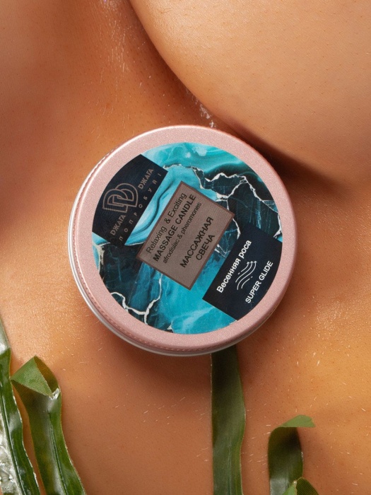 Массажная свеча  Весенняя роса - БиоМед - купить с доставкой в Твери