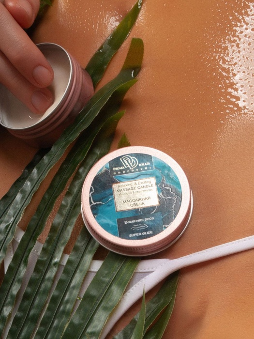 Массажная свеча  Весенняя роса - БиоМед - купить с доставкой в Твери