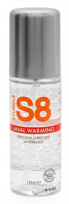 Согревающий анальный лубрикант Stimul8 Warming Anal Lube - 125 мл. - Stimul8 - купить с доставкой в Твери