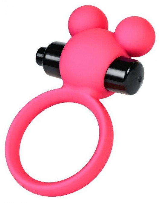 Розовое виброкольцо на пенис A-Toys - A-toys - в Твери купить с доставкой