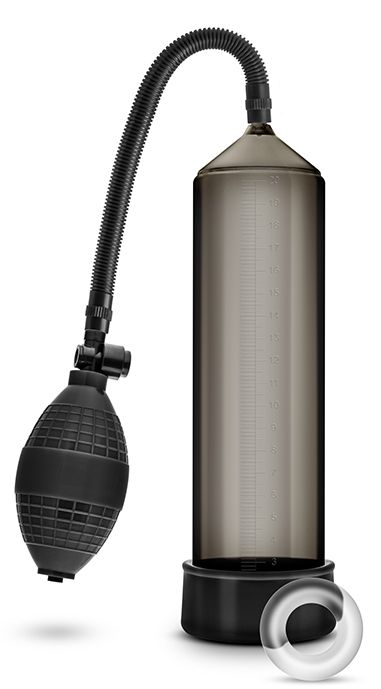 Черная вакуумная помпа VX101 Male Enhancement Pump - Blush Novelties - в Твери купить с доставкой