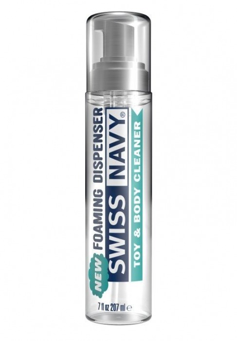 Очищающая пенка для игрушек и тела Swiss Navy Toy   Body Cleaner Foamer - 207 мл. - Swiss navy - купить с доставкой в Твери