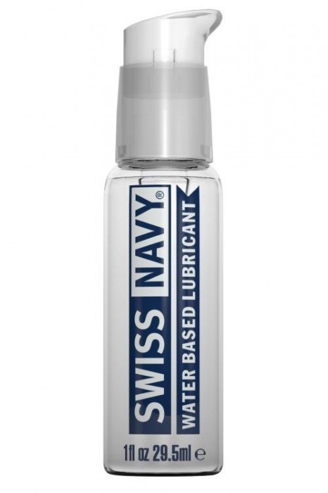Лубрикант Swiss Navy Water Based Lube на водной основе - 29,5 мл. - Swiss navy - купить с доставкой в Твери