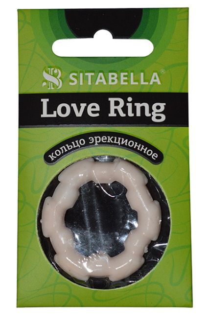 Фигурное эрекционное кольцо из киберкожи - Sitabella - в Твери купить с доставкой