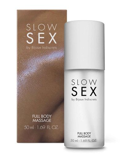 Массажный гель Slow Sex Full Body Massage - 50 мл. - Bijoux Indiscrets - купить с доставкой в Твери