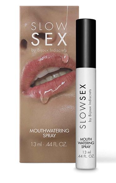 Спрей для усиления слюноотделения Slow Sex Mouthwatering Spray - 13 мл. - Bijoux Indiscrets - купить с доставкой в Твери