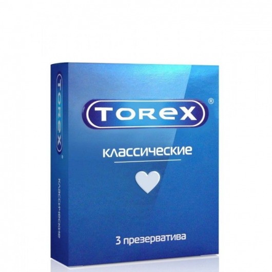 Гладкие презервативы Torex  Классические  - 3 шт. - Torex - купить с доставкой в Твери