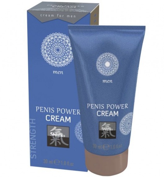 Возбуждающий крем для мужчин Penis Power Cream - 30 мл. - Shiatsu - купить с доставкой в Твери