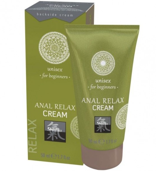 Анальный крем Anal Relax Cream - 50 мл. - Shiatsu - купить с доставкой в Твери
