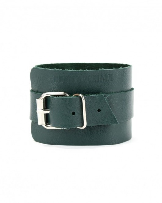 Наручники изумрудного цвета Ladys Arsenal - БДСМ Арсенал - купить с доставкой в Твери