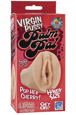 Мастурбатор-вагина Virgin Pussy ULTRASKYN Palm Pal - Doc Johnson - в Твери купить с доставкой