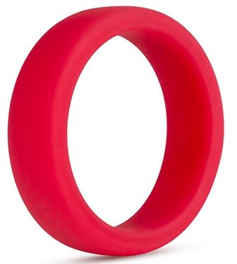 Красное эрекционное кольцо Silicone Go Pro Cock Ring - Blush Novelties - в Твери купить с доставкой