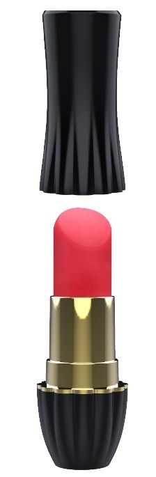 Клиторальный стимулятор-помада LIPSTICK - 9,3 см. - Dream Toys - купить с доставкой в Твери