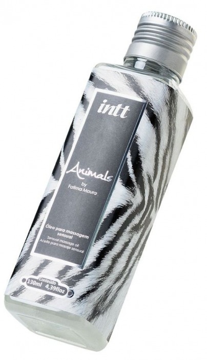 Массажное масло ANIMALS by Fatima Moura с возбуждающим эффектом - 130 мл. - INTT - купить с доставкой в Твери