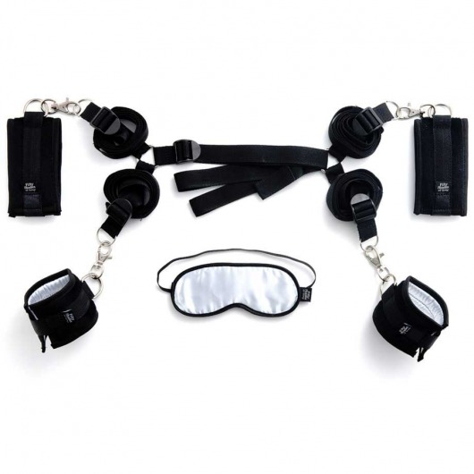 Комплект бондажа Under The Bed Restraints Kit - Fifty Shades of Grey - купить с доставкой в Твери