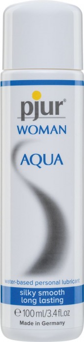 Лубрикант на водной основе pjur WOMAN Aqua - 100 мл. - Pjur - купить с доставкой в Твери