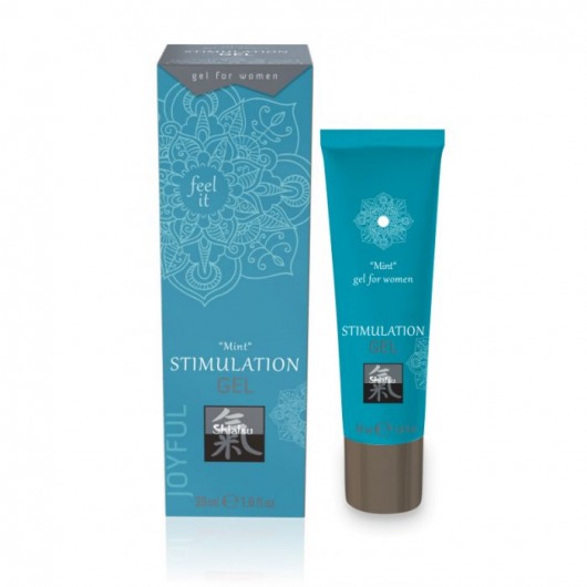 Возбуждающий интимный гель STIMULATION GEL Mint - 30 мл. - Shiatsu - купить с доставкой в Твери