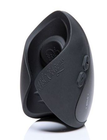 Черный инновационный мужской вибратор PULSE SOLO ESSENTIAL - Hot Octopuss - в Твери купить с доставкой