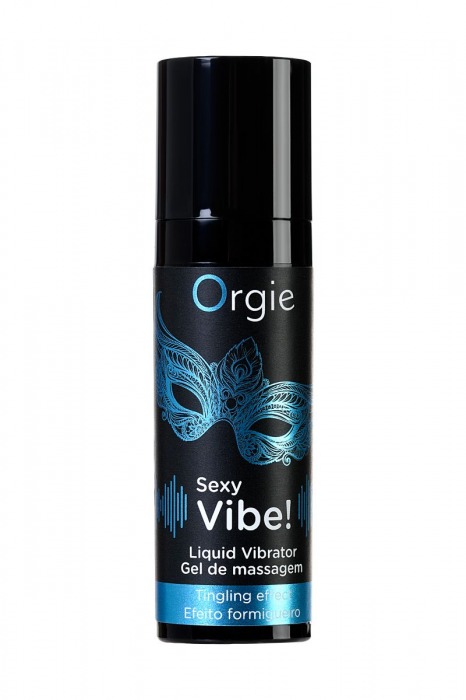 Гель для массажа ORGIE Sexy Vibe Liquid Vibrator с эффектом вибрации - 15 мл. - ORGIE - купить с доставкой в Твери