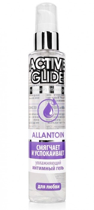 Увлажняющий интимный гель Active Glide Allantoin - 100 гр. - Биоритм - купить с доставкой в Твери