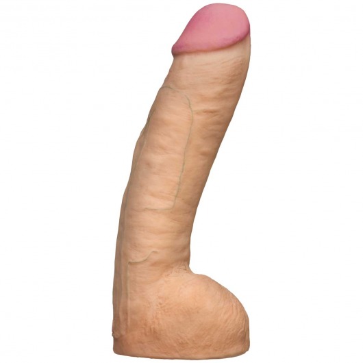 Насадка к трусикам Vac-U-Lock ULTRASKYN Hung - 31,75 см. - Doc Johnson - купить с доставкой в Твери