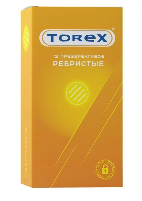 Текстурированные презервативы Torex  Ребристые  - 12 шт. - Torex - купить с доставкой в Твери