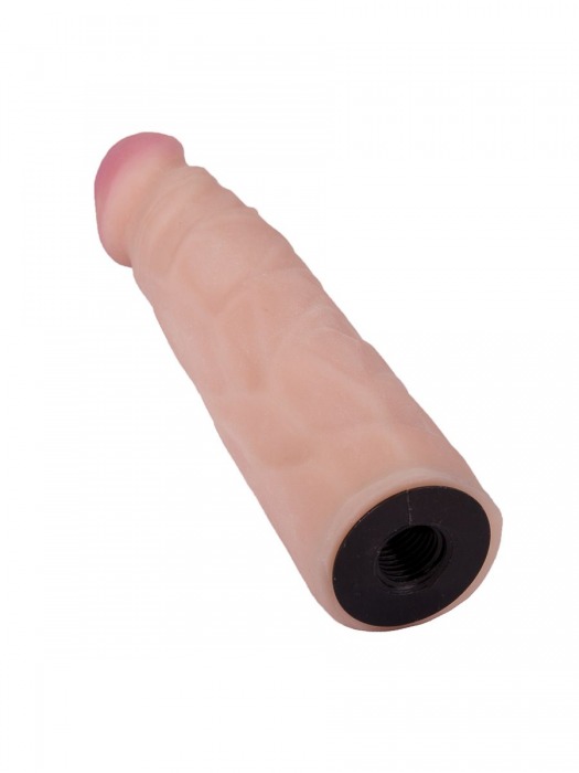 Пояс-трусики с насадкой Soft-Prince - 18,5 см. - LOVETOY (А-Полимер) - купить с доставкой в Твери