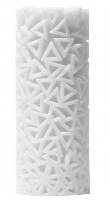 Белый 3D мастурбатор PILE - Tenga - в Твери купить с доставкой