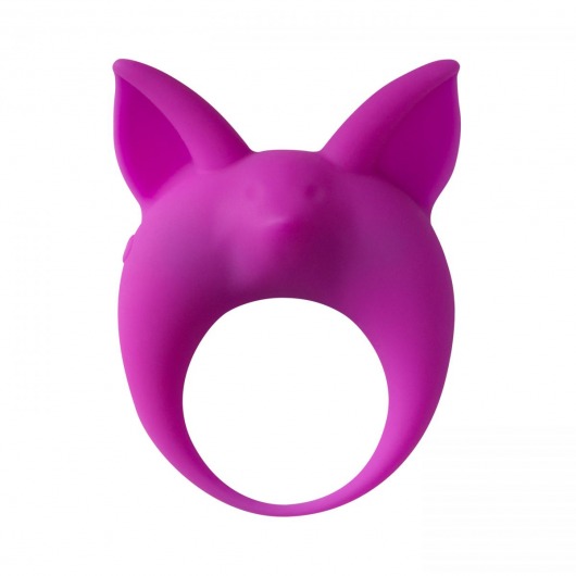 Фиолетовое эрекционное кольцо Kitten Kyle - Lola Games - в Твери купить с доставкой