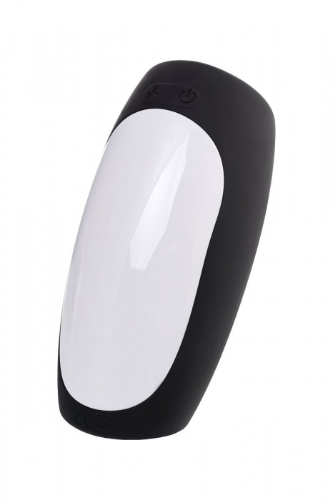 Черно-белый перезаряжаемый мастурбатор Erotist Hailstorm - Erotist Adult Toys - в Твери купить с доставкой