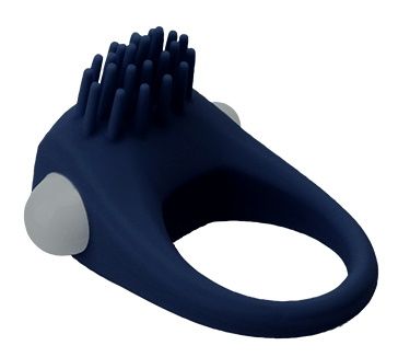 Синее эрекционное виброкольцо STIMU RING - Dream Toys - в Твери купить с доставкой