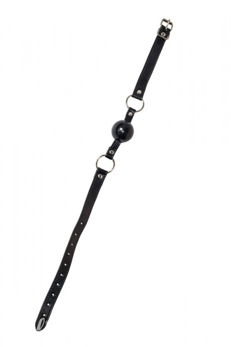 Черный кляп Love Addict на замочке - Lola Games - купить с доставкой в Твери